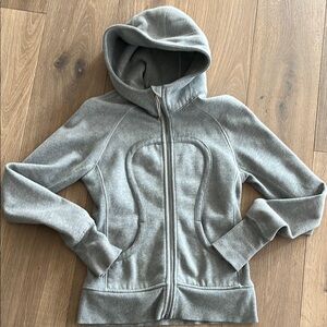 Gray Lululemon zip up